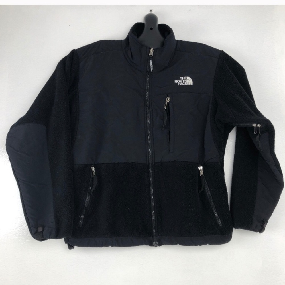 North Face Black Denali Zip Up Jacket
